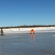 Flooding crew